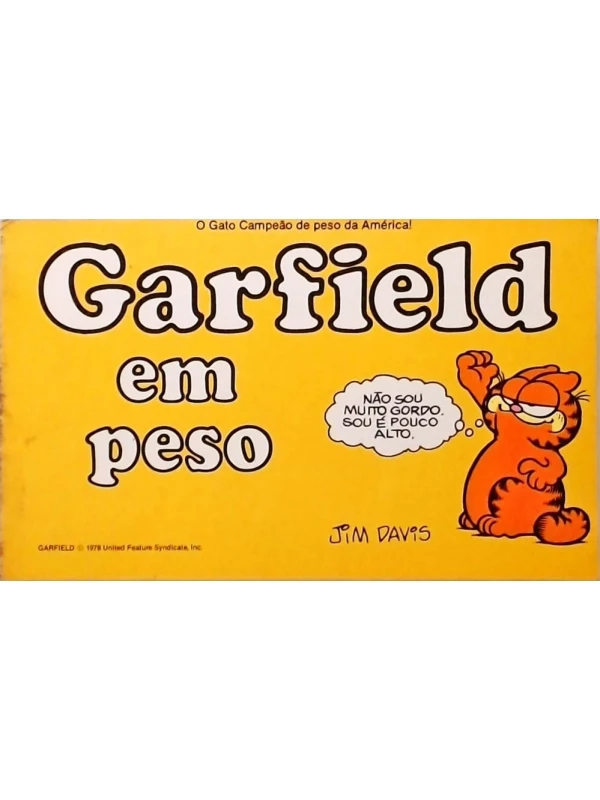 Garfield em peso