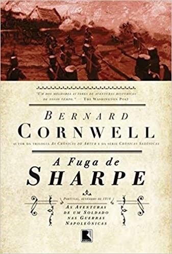 Livro A fuga de Sharpe Bernard Cornwell