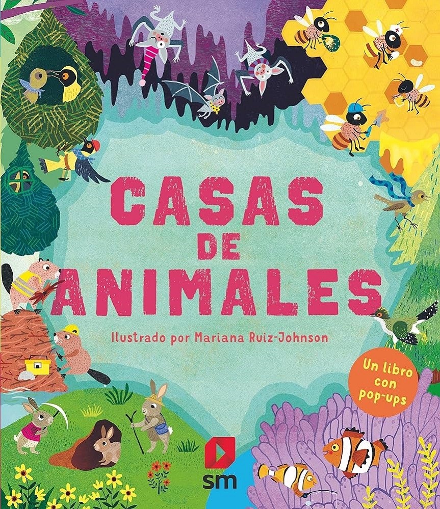 Livro Casas de animales Mariana Ruiz-Johnson