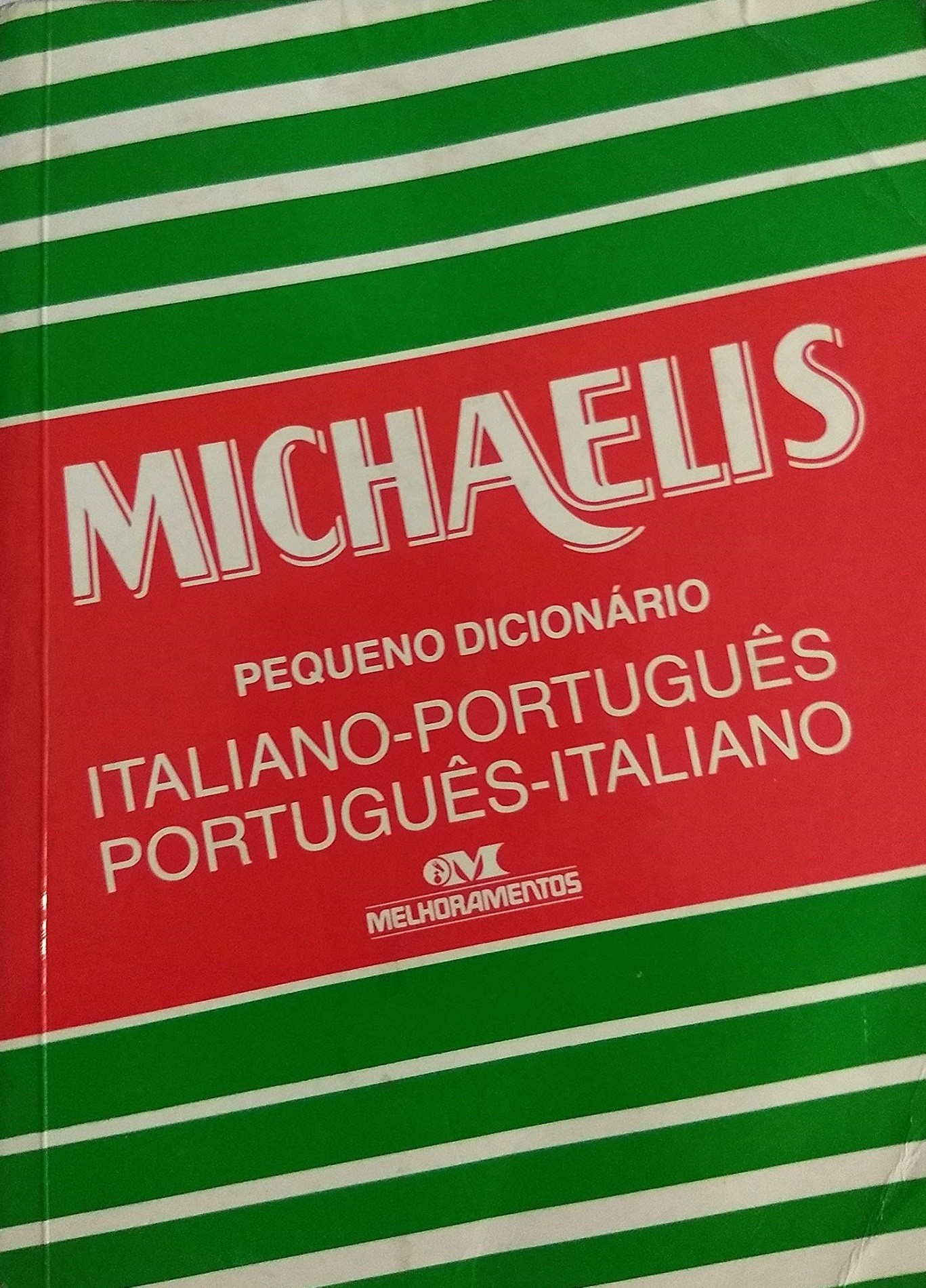 Livro Minidicionario Michaelis italiano-portugues/portugues-italiano  Melhoramentos