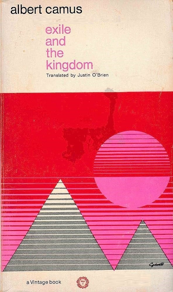 Livro Exile and the kingdom Albert Camus