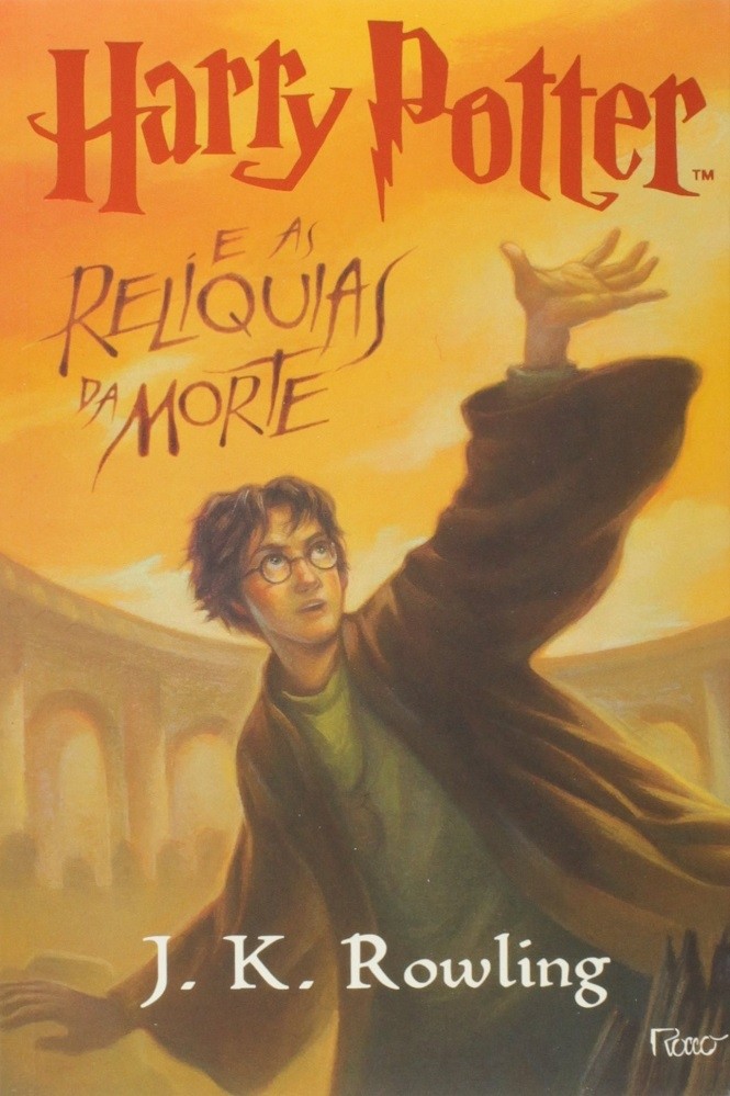 Livro Harry Potter e as relíquias da morte J. K. Rowling