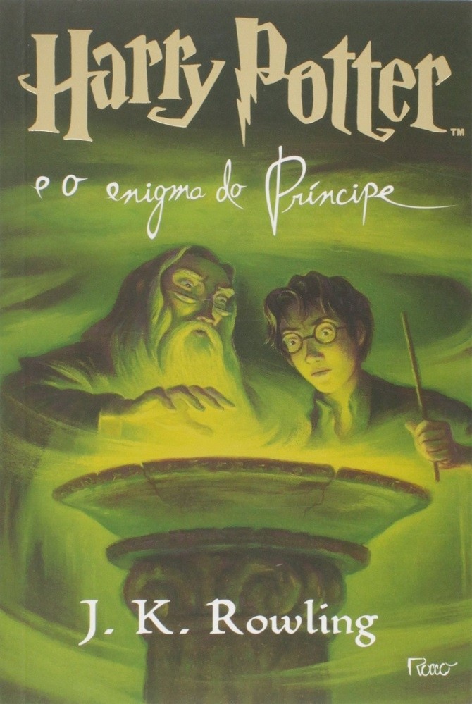 Livro Harry Potter e o enigma do príncipe J. K. Rowling