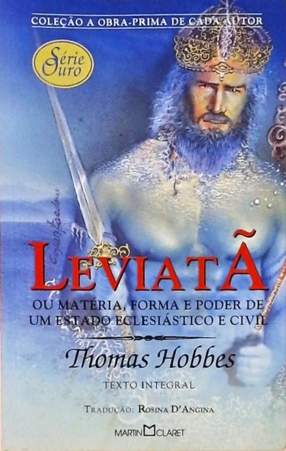 Livro Leviatã Thomas Hobbes