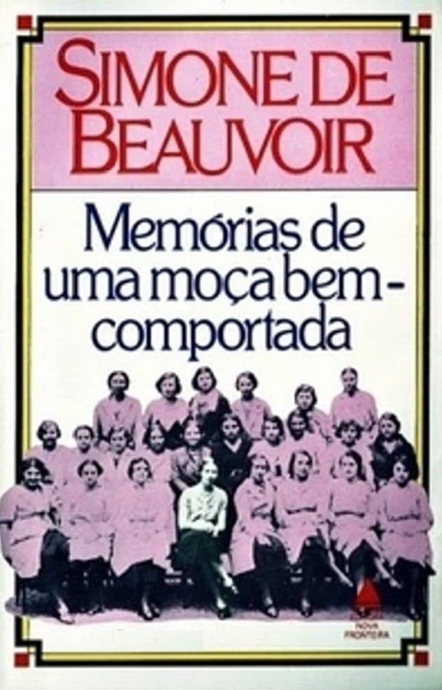Livro Memórias de uma moça bem-comportada Simone de Beauvoir
