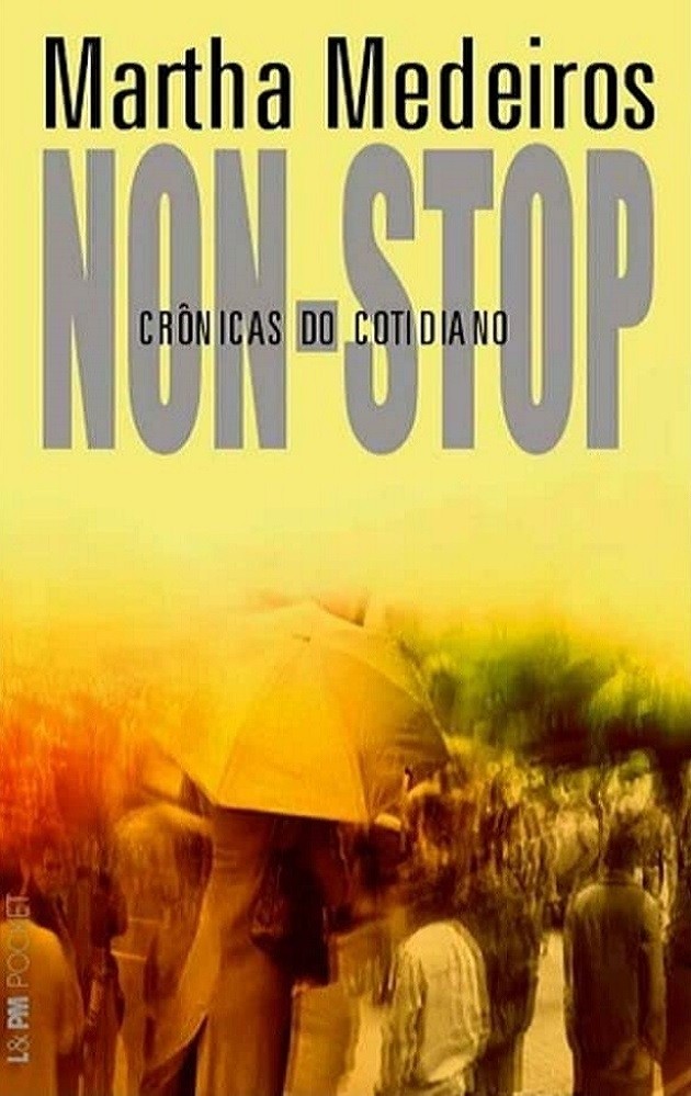 Livro Non-stop  Martha Medeiros