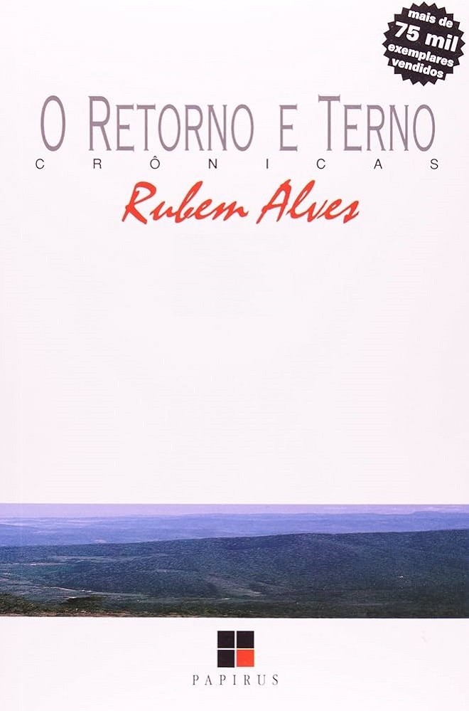 Livro O retorno e terno Rubem Alves