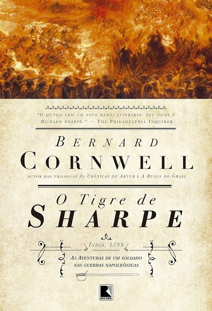 Livro O tigre de Sharpe Bernard Cornwell