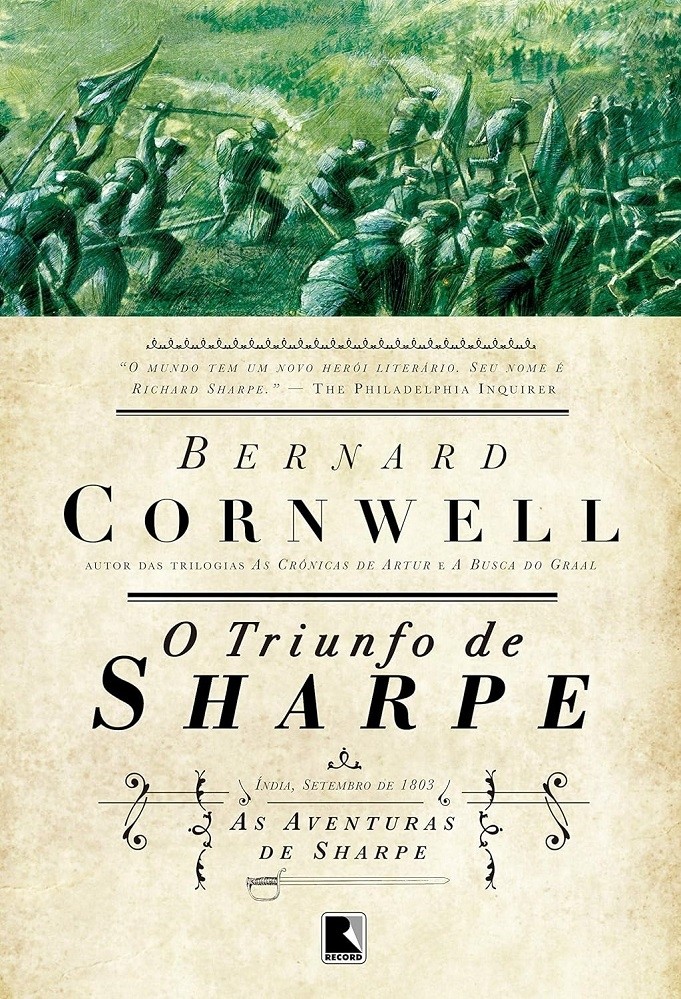 Livro O triunfo de Sharpe Bernard Cornwell