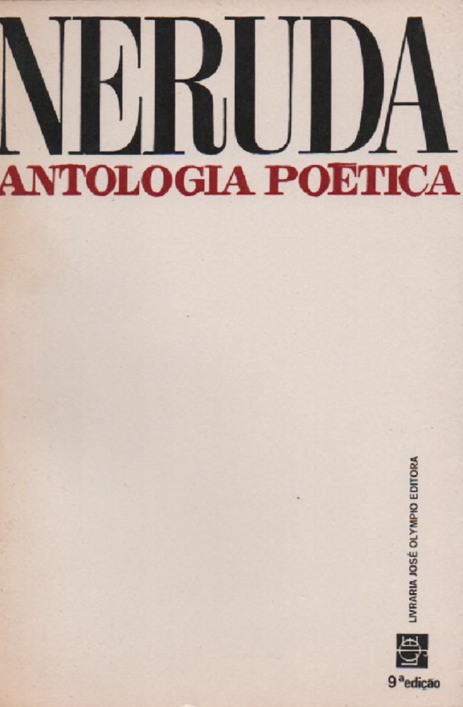 Livro Antologia Poética Neruda