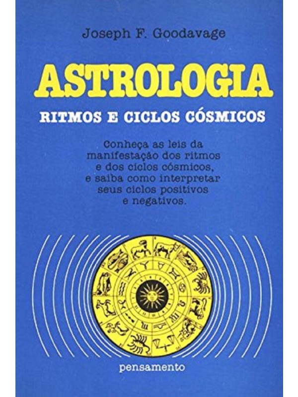 Sebo Lar Livros e Revistas Astrologia ritmos e ciclos cósmicos